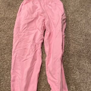 Pink brandy sweatpants